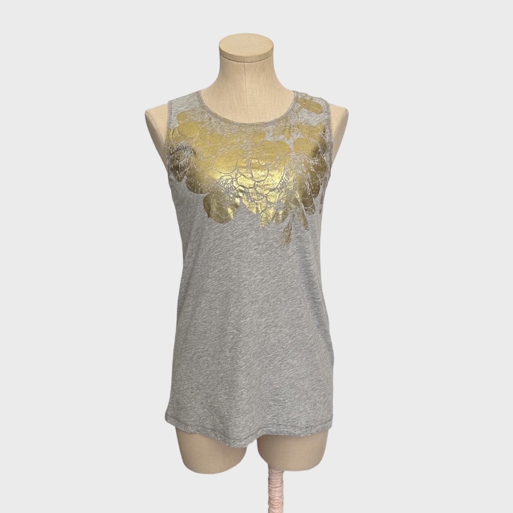 Chelsea & Violet‎ Metallic Floral Tank Top